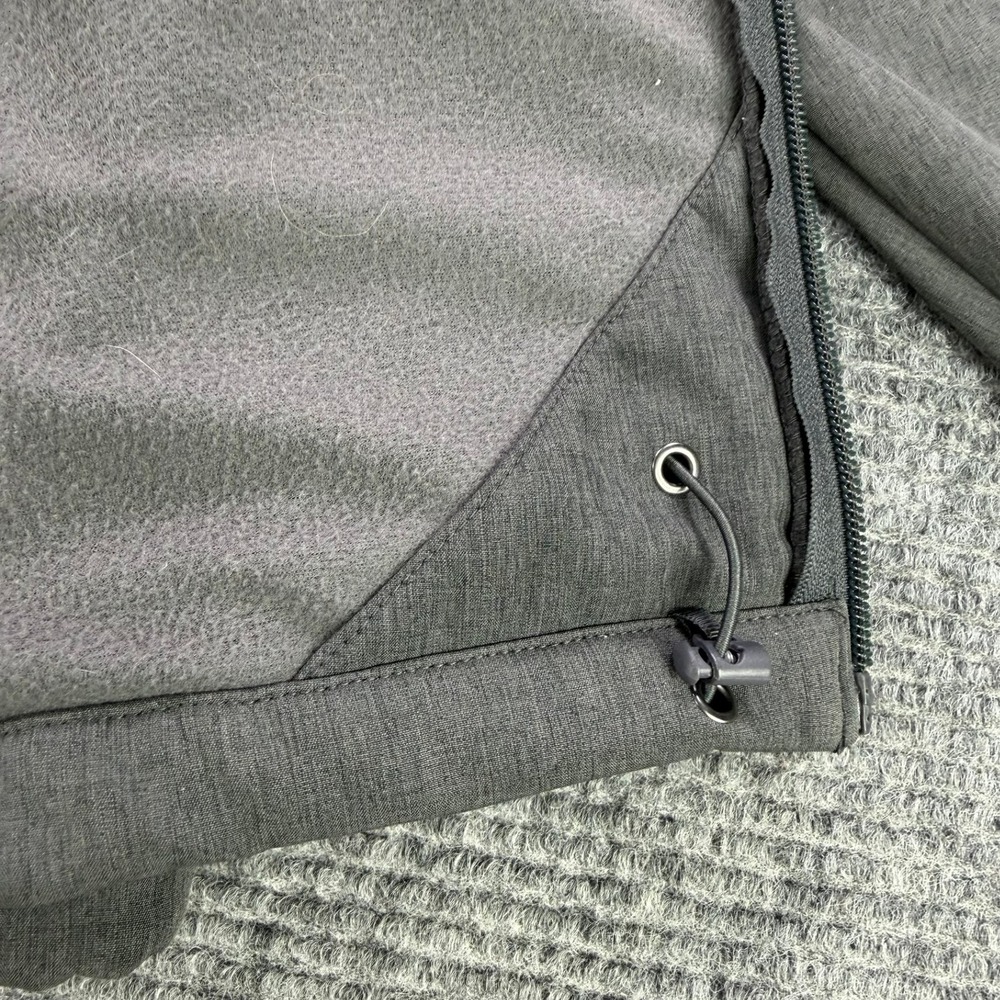 Slumberjack Mens Medium Softshell Fleece Lined Full Zip Jacket Gray Outdoor Work - Picture 7 of 13